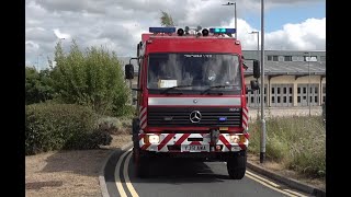 RARE North Wales Fire amp Rescue Service  Wrexham Emergency Tender  Turnout [upl. by Kelby]