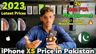 iPhone XS Price in Pakistan 2023  JV  Non PTA  PTA Approved  Latest Prices [upl. by Ttoile]