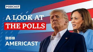 Is Kamala Harris beating Donald Trump in the US election polls  BBC Americast [upl. by Inoek]