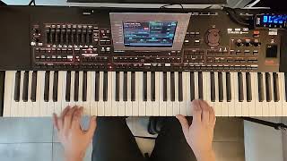 Easier Said Than Done  Shakatak cover Keyboard Arranger Korg [upl. by Afital]