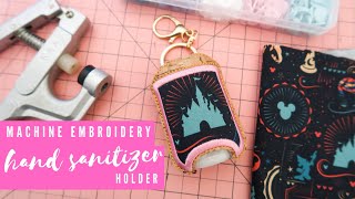 In The Hoop Hand Sanitizer Holder for Embroidery Machines [upl. by Monro]