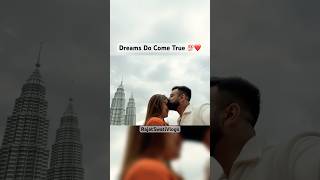 Dreams Do Come True ❤️ motivation dream couplegoals rajatswati love truelove [upl. by Sherourd719]