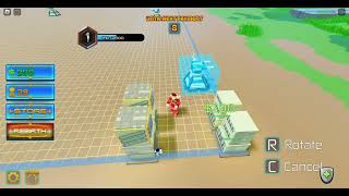 Roblox planet defender tycoon BUILD THE TOWN [upl. by Dougie]