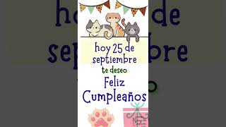 ♥ FELIZ CUMPLE ♥ ¡Que recibas MUCHOS abrazos🎉 Feliz Cumpleaños¡🆂🆄🆂🅲🆁🅸🅱🅴🆃🅴 🎉 happybirthday [upl. by Lidia]