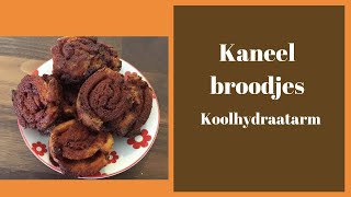 Kaneelbroodjes  koolhydraatarm recept [upl. by Tuinenga522]