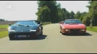 Автомобильная дуэль Ferrari против Lamborghini [upl. by Noillid157]