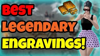 Which Legendary Engravings Are the Best to Invest in for Your Account in Lost Ark [upl. by Odarbil84]