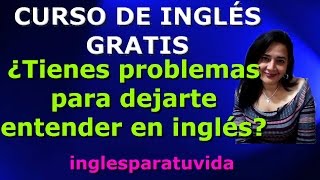 ¿Problemas para dejarte entender en inglés Problems to be understood in english [upl. by Akins366]