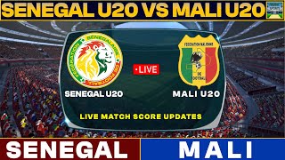 Senegal U20 Vs Mali U20 Live Match Today  SEN Vs MAL Live Football Match 2024 [upl. by Eillor956]