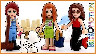 quotFun at the Beachquot set as a LEGO Friends set  dollify [upl. by Heilman435]