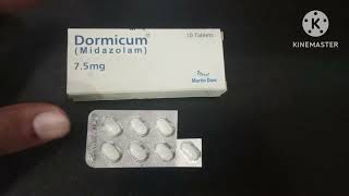 Dormicum 5mg Tablet Uses in Urdu Dormicum 75mg Tablet Uses Midazolam Dormicum Injection Uses [upl. by Rabkin]