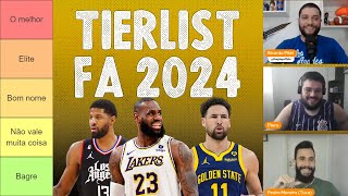 Tier List MELHORES free agents da NBA 202425 [upl. by Firmin946]