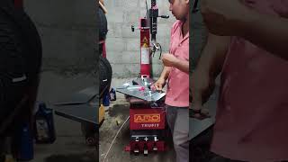 New tyre changer installation  tirupur [upl. by Ilam]