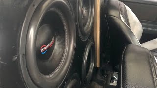 🔥 Throwback Poptart’s INSANE 4 American Bass HD 12’s Build [upl. by Rubliw768]