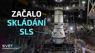 Začalo skládání rakety SLS Progress vyrazil k ISS a panorama Marsu [upl. by Leyes654]