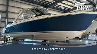 2024 Tiara Yachts 34LS Walkthrough [upl. by Irma993]