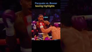 Manny Pacquiao vs Adrien Broner Highlights  Speed vs Speed  Left and Right punch of Pacman [upl. by Aimik]