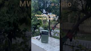 XHdata D 220 FM MW SW Radio walk around [upl. by Rowe420]