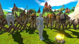 7 Day Building And Defense in Dangerous Cave  Animal Revolt Battle Simulator [upl. by Rossen904]