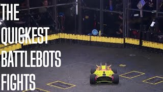 The Quickest KOs in BattleBots [upl. by Japheth]