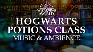 Harry Potter amp Fantastic Beasts  Hogwarts Potions Class Music amp Ambience Collab with ASMR Weekly [upl. by Ainaled884]