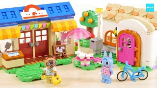 レゴ どうぶつの森 タヌキ商店とブーケの家 77050 ／ LEGO Animal Crossing Nooks Cranny amp Rosies House [upl. by Summer]