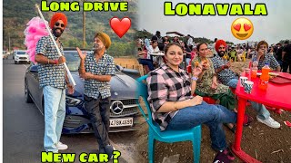 Mercedes mai Pehli Long Drive puri Family leke Pahuche Lonavala 😍 Mumbai 🔥 [upl. by Hiltan]