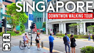 SINGAPORE 🇸🇬 4K Walking Tour Downtown Marina Bay Orchard Road 2024 [upl. by Mitzie370]