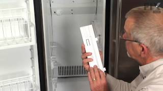 Kenmore Refrigerator Repair  How to Replace the Freezer Evaporator Fan Motor [upl. by Vasilis597]