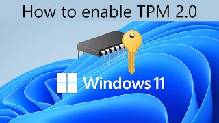 Windows 11 and TPM 20 Explained How to Enable TPM  PTT on your PC [upl. by Ara383]