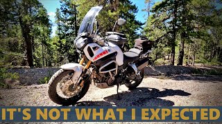 Yamaha Super Ténéré 1200 First RideReview [upl. by Tannen]