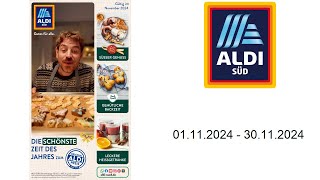 Aldi Süd Prospekt DE  vom 0111 bis 30112024 [upl. by Nailluj]