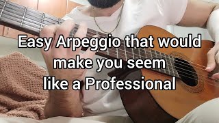 EASY ARPEGGIO That LOOKS HARD [upl. by Aiveneg968]