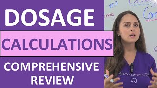 Dosage Calculations Nursing Practice Problems amp Comprehensive NCLEX Review [upl. by Bell]