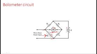 Bolometer  Circuit  Electrical Instruments  EIM   Lec  70 [upl. by Noreh]