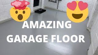 My Amazing Garage Floor Transformation Ardex K301 and Resincoat [upl. by Rutan]