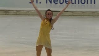 Mariah BELL Nebelhorn Trophy 2019 Exhibition [upl. by Rabah204]