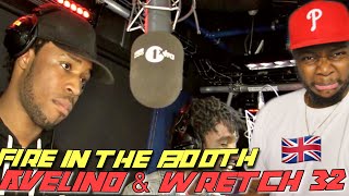 LIT AMERICAN REACTS to Fire In The Booth  Wretch 32 amp Avelino  REACTION🇬🇧 [upl. by Nnyleitak620]