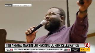 Indiana Wesleyan University hosts Martin Luther King Jr celebration [upl. by Coombs]