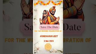 Save the dates Invitation love savethedateinvitation trendingshorts trendingsong [upl. by Bornstein]