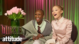 Wicked Cynthia Erivo Ariana Grande on star signs friendship and Oz being full of queerness [upl. by Agee]