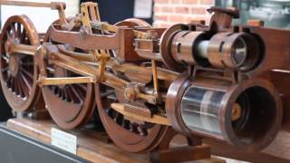 Walschaerts Locomotive Valve Gear Model [upl. by Delano191]