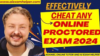 How do I cheat on a Proctored Exam Proctored Exam Cheating Tips amp Tricks 2024 [upl. by Kurland]