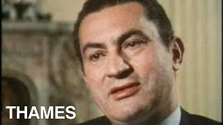 Egypt  Hosni Mubarak interview  TV Eye  1981 [upl. by Ladd239]