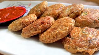 মজাদার ডিমের শামী কাবাব  Shami Kabab Recipe  Potato Egg Kabab Recipe [upl. by Adiraf]