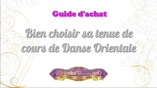 Comment choisir sa tenue de cours de danse orientale  OrientalDiscountnet [upl. by Ellehcen]