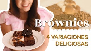 La MEJOR receta de brownies del MUNDO [upl. by Ehtyaf]