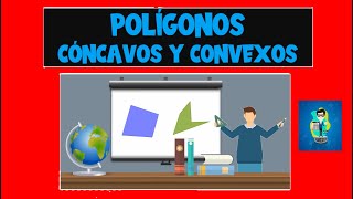 POLÍGONOS SEGÚN SU FORMA POLIGONOS CÓNCAVOS Y CONVEXOS CON EJEMPLOS [upl. by Eustashe698]