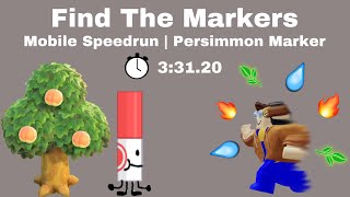 Persimmon Marker Mobile Speedrun  33120  Find The Markers [upl. by Crain]