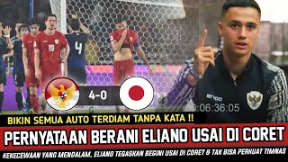 🔴BIKIN SEMUA PUBLIK TERDIAM  ELIANO TAK SEGAN2 NGOMONG GINI USAI DIRINYA TAK BISA PERKUAT TIMNAS [upl. by Savannah]